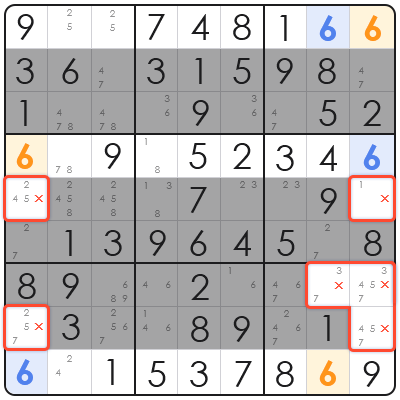 sudoku number combinations